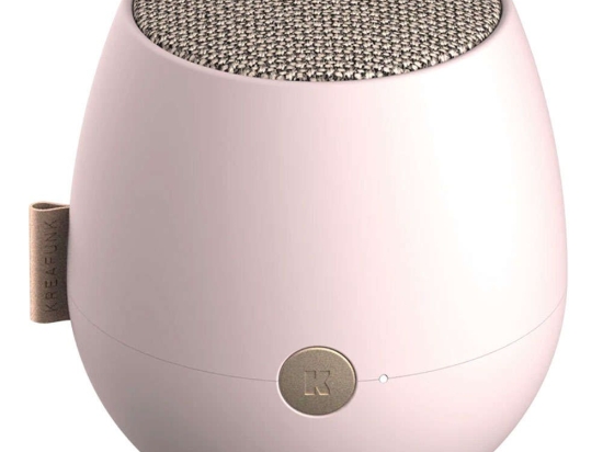 Φορητό Ηχείο Bluetooth Με Ασύρματη Φόρτιση aJAZZ QI 17-KFWT63QI 10x11cm Pink Kreafunk