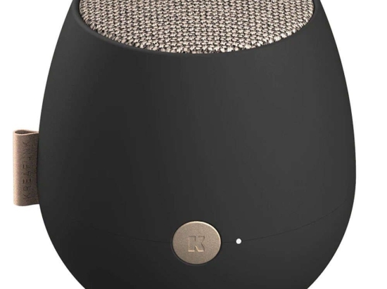 Φορητό Ηχείο Bluetooth Με Ασύρματη Φόρτιση aJAZZ QI 17-KFWT62QI 10x11cm Black Kreafunk