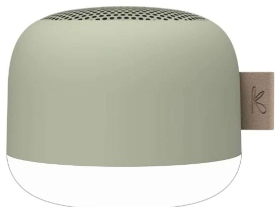 Φορητό Ηχείο Bluetooth Με Φως aLIGHT 17-KFAT08 6,4x5,1cm Olive Kreafunk