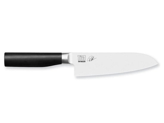 Μαχαίρι Santoku Tim Mälzer Kamagata TMK-0702 18cm Black KAI Ανοξείδωτο Ατσάλι