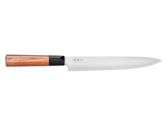 Μαχαίρι Φιλεταρίσματος Segi Magoroku Redwood MGR-0200L 20cm Natural-Black KAI Ανοξείδωτο Ατσάλι