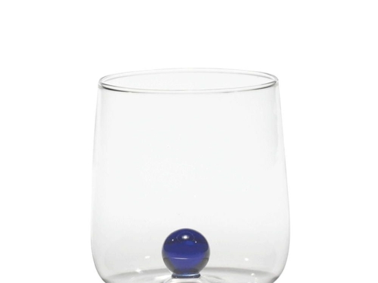 Ποτήρι Bilia BA00107 440ml Blue-Clear Zafferano Γυαλί