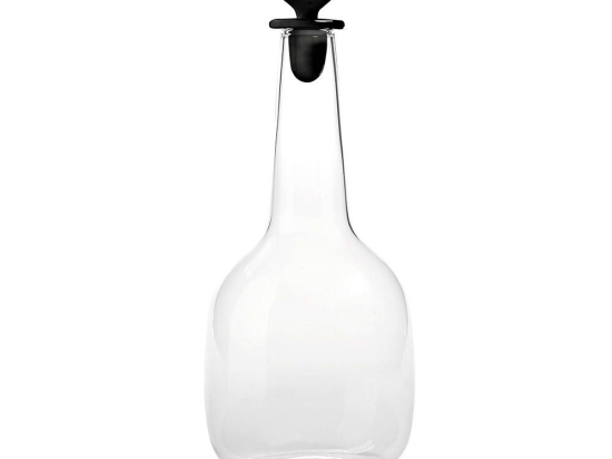 Καράφα Με Πώμα Bilia BA01502 1400ml Black-Clear Zafferano Γυαλί