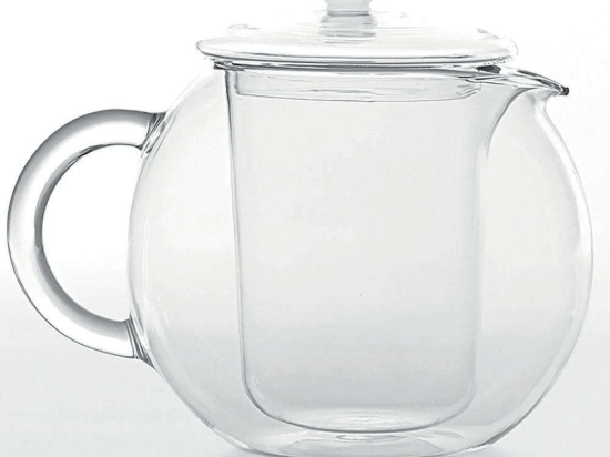 Τσαγιέρα Bilia BA01701 550ml White-Clear Zafferano Γυαλί