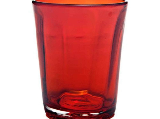 Ποτήρι Νερού Bei BE00111 320ml Red Zafferano Γυαλί