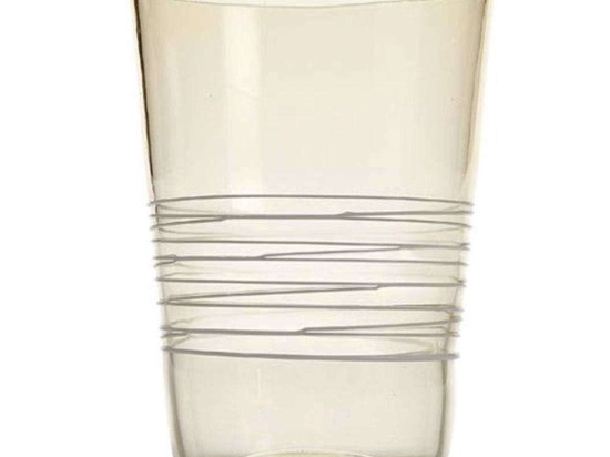 Ποτήρι Νερού Filante FL00104 400ml Amber Zafferano Γυαλί