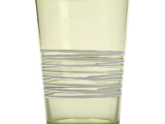 Ποτήρι Νερού Filante FL00113 400ml Lime Zafferano Γυαλί