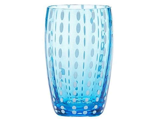 Ποτήρι Νερού Perle PR00103 320ml Marine Zafferano Γυαλί