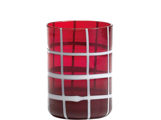 Ποτήρι Twiddle TW00111 350ml Red Zafferano Γυαλί
