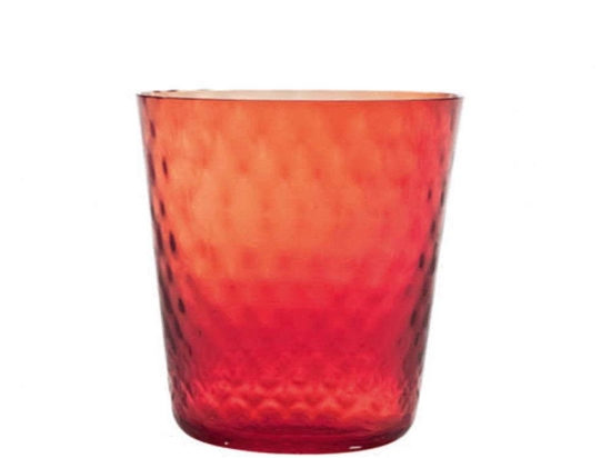 Ποτήρι Veneziano VN00130 330ml Red Zafferano Γυαλί