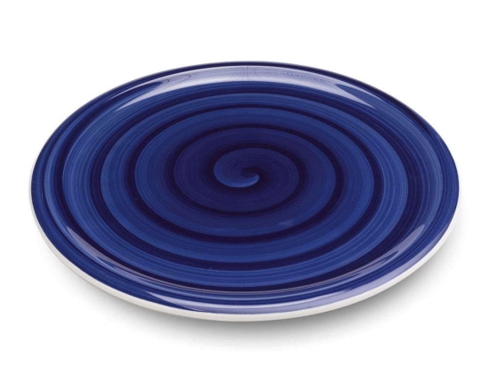 Πιάτο Ρηχό Mannaggia Li Pescetti MLP0670 Φ30cm Blue Zafferano Κεραμικό