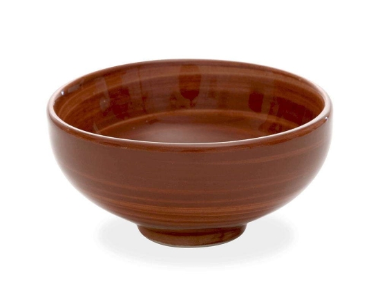 Μπωλ Δημητριακών Pàtera PA00711 Φ14x5,4cm 400ml Brown Zafferano Κεραμικό