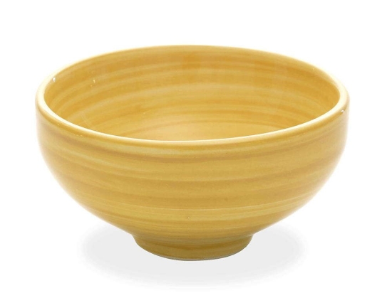 Μπωλ Δημητριακών Pàtera PA00818 Φ12x4,6cm 250ml Yellow Zafferano Κεραμικό
