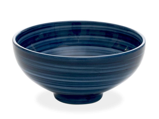 Μπωλ Σερβιρίσματος Pàtera PA00907 Φ18x8cm 900ml Blue Zafferano Κεραμικό