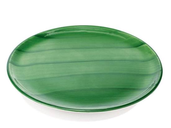 Πιάτο Ρηχό Striche SK00413 Φ27cm Green Zafferano Κεραμικό