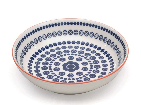 Πιάτο Βαθύ Tue TU00507 Φ20,5cm Blue Zafferano Κεραμικό