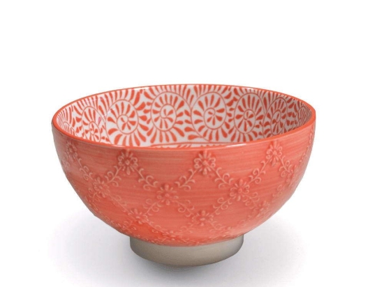 Μπωλ Σερβιρίσματος Tue Tex TU00906 Φ20,3cm Orange Zafferano Κεραμικό