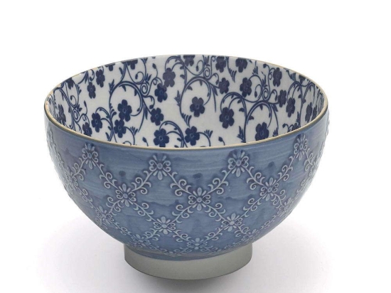 Μπωλ Σερβιρίσματος Tue Tex TU00927 Φ20,3cm Blue Zafferano Κεραμικό
