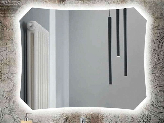 Καθρέπτης Με Φωτισμό Led Fina 100x80cm 18W 4000K Clear Bluelife Γυαλί