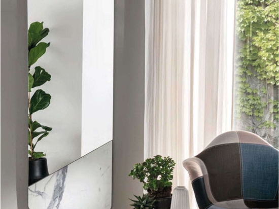 Καθρέπτης Ortis 55x150cm White-Marble Capodarte Γυαλί