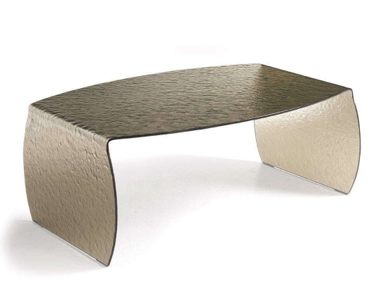 Τραπεζάκι Σαλονιού Elmo 100x65x38cm Bronze Capodarte