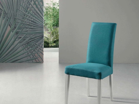 Καρέκλα Denver 45x54x100cm Aquamarine-White Capodarte