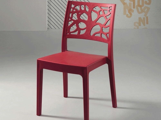 Καρέκλα Vibia 46x54x86cm Red Capodarte