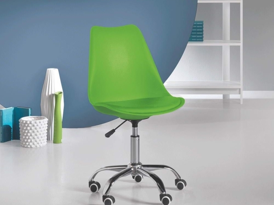 Καρέκλα Γραφείου Cara CARAVERD 49x47x82/96cm Green Ikone Casa