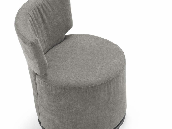Πολυθρόνα Lorena LORENA/GR.CHIARO 66x67x78cm Light Grey Ikone Casa