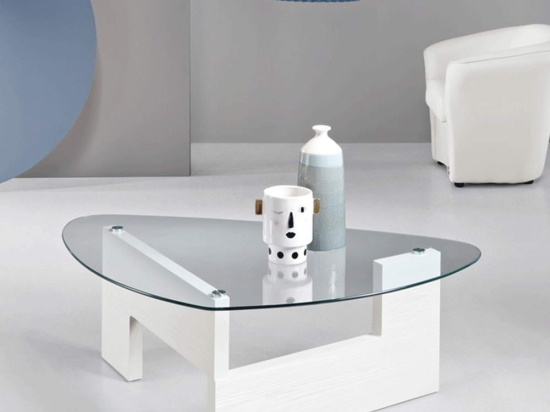 Τραπέζι Σαλονιού Castore CASTORE/B.COFRAS 120x70x41cm White Ikone Casa