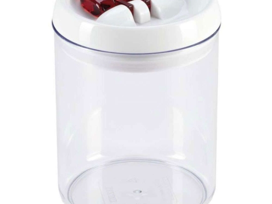 Δοχείο Αποθήκευσης Fresh And Easy 31202 1,4lt White-Red Leifheit Πλαστικό