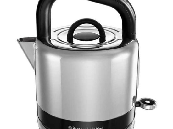 Βραστήρας Distinctions 26420-70 1,5lt 2400W Inox-Black Russell Hobbs Ανοξείδωτο Ατσάλι