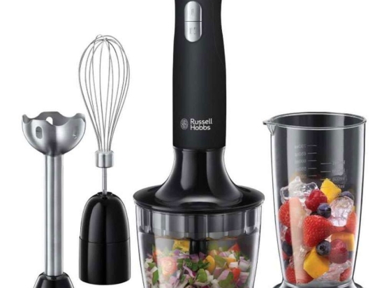 Μπλέντερ 3 Σε 1 Desire 24702-56 500W Black Russell Hobbs Ανοξείδωτο Ατσάλι