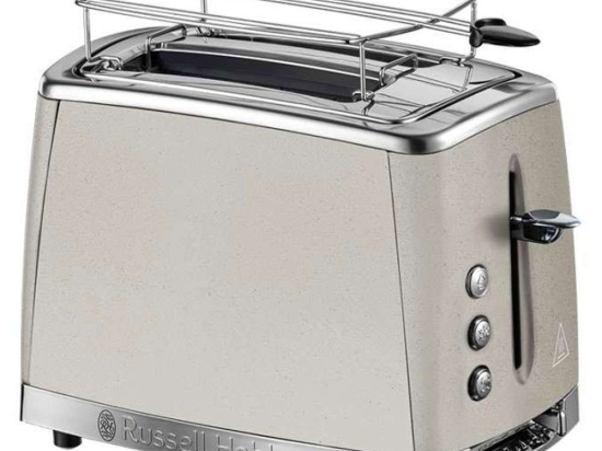 Φρυγανιέρα 2 Θέσεων Luna 26970-56 1550W Stone Russell Hobbs Ανοξείδωτο Ατσάλι