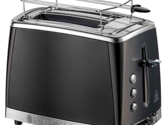 Φρυγανιέρα 2 Θέσεων Luna 26150-56 1550W Black Russell Hobbs Ανοξείδωτο Ατσάλι