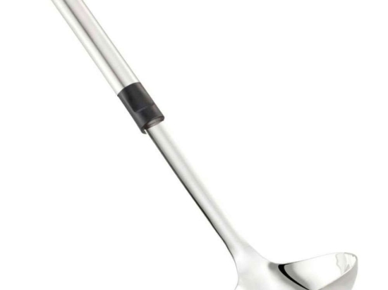 Κουτάλα Σούπας Proline 3025 Inox-Black Leifheit Ατσάλι,Πλαστικό