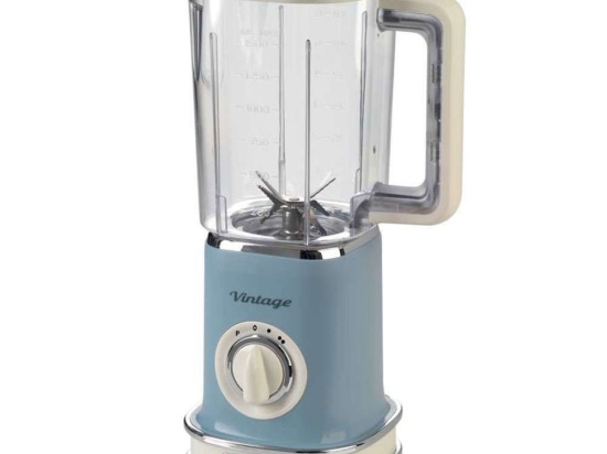 Μπλέντερ Vintage 0568/05 1,5lt 500W Light Blue Ariete Ανοξείδωτο Ατσάλι