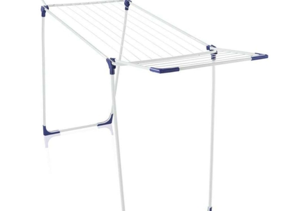 Απλώστρα Πτυσσόμενη Classic 180 Solid 81621 181,5x56x88,5cm White-Blue Leifheit