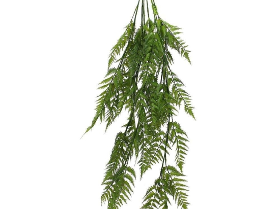Τεχνητή Kρεμαστή Φτέρη Cinnamon 7451-7 150cm Dark Green Supergreens PVC