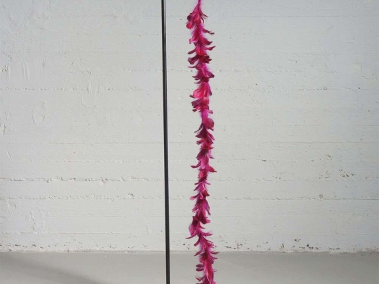 Γιρλάντα Πούπουλα 4200-21 150cm Red Supergreens Πούπουλο