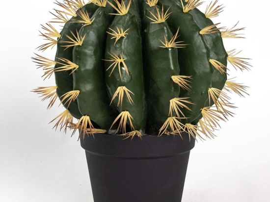 Τεχνητό Φυτό Εχινόκακτος 6780-6 52cm Green Supergreens Polyethylene
