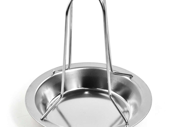Βάση Ψησίματος Κοτόπουλου Bbq 03V0473 19x19x19cm Inox Kaiser Ανοξείδωτο Ατσάλι