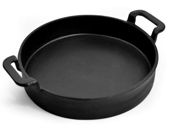 Πυρίμαχο Σκεύος Μαντεμένιο Bbq 03I0032 31cm Black Kaiser Μαντέμι