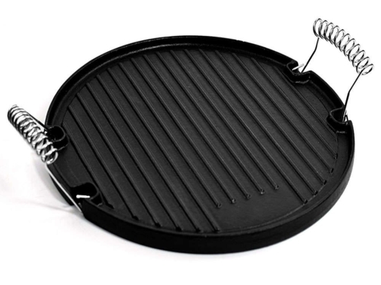 Πλάκα Ψησίματος Μαντεμένια Bbq 03I0024 32x2,5cm Black Kaiser Μαντέμι