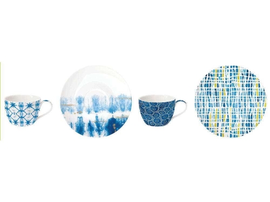 Φλυτζάνι Espresso Shibori (Σετ 2Τμχ) 921SHIB 110ml Multi Easy Life Πορσελάνη