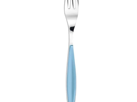 Πιρούνι Γλυκού Feeling 18/10 Ανοξείδωτο Light Blue Guzzini Ατσάλι,Abs