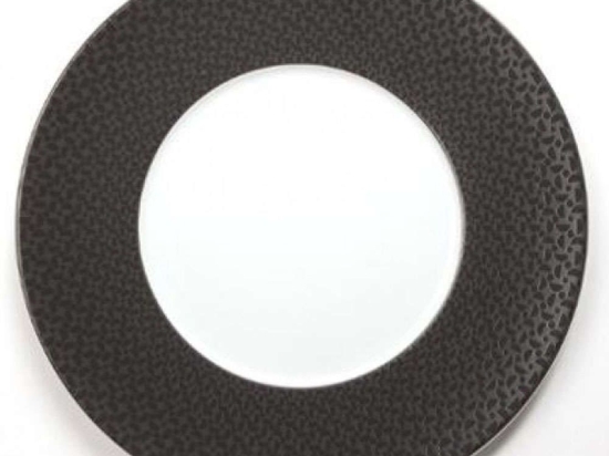 Πιάτο Ρηχό Demi Lune 134815 27cm Black Marva Πορσελάνη