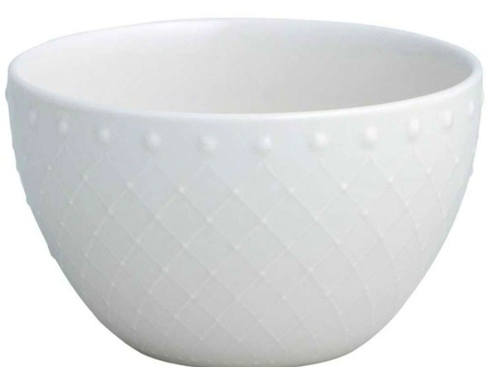 Μπωλ Δημητριακών Βurlesque (Σετ 2Τμχ) 53372 13,5x8cm White Brandani Πορσελάνη