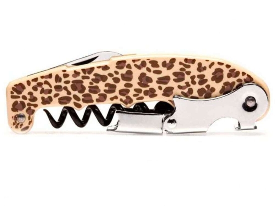 Ανοιχτήρι - Τιρμπουσόν Leopard 6012gg03 10,7x1,4x4,6cm Multi Koala Ανοξείδωτο Ατσάλι