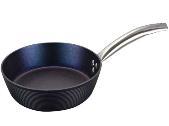 Τηγάνι Αντικολλητικό Helix Pro ΑC100128 Φ28cm Black Marva 28cm Αλουμίνιο
